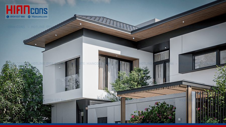 Biệt Thự Hiện Đại Trên Đất Hẹp