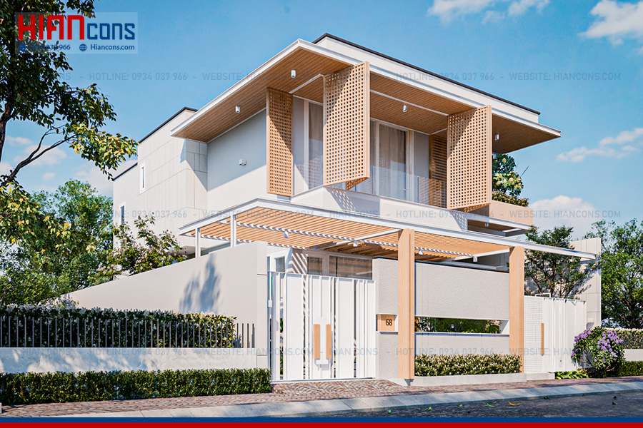 Thiết Kế Biệt Thự Hiện Đại Trên Đất Hẹp