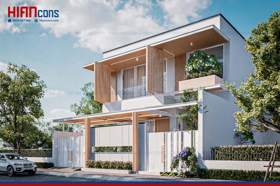Thiết Kế Biệt Thự Hiện Đại Trên Đất Hẹp