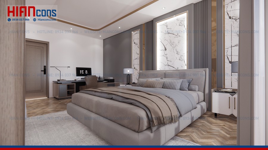 Thi Công Biệt Thự Hiện Đại Diện Tích 200M2