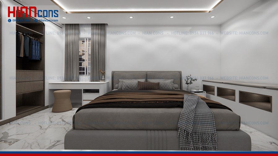Thi Công Biệt Thự Hiện Đại Diện Tích 200M2