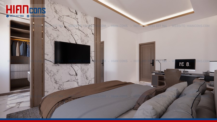 Thi Công Biệt Thự Hiện Đại Diện Tích 200M2
