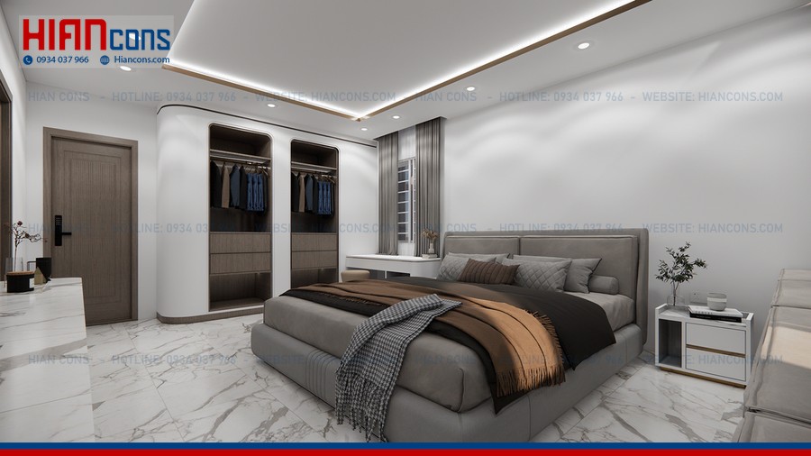 Thi Công Biệt Thự Hiện Đại Diện Tích 200M2