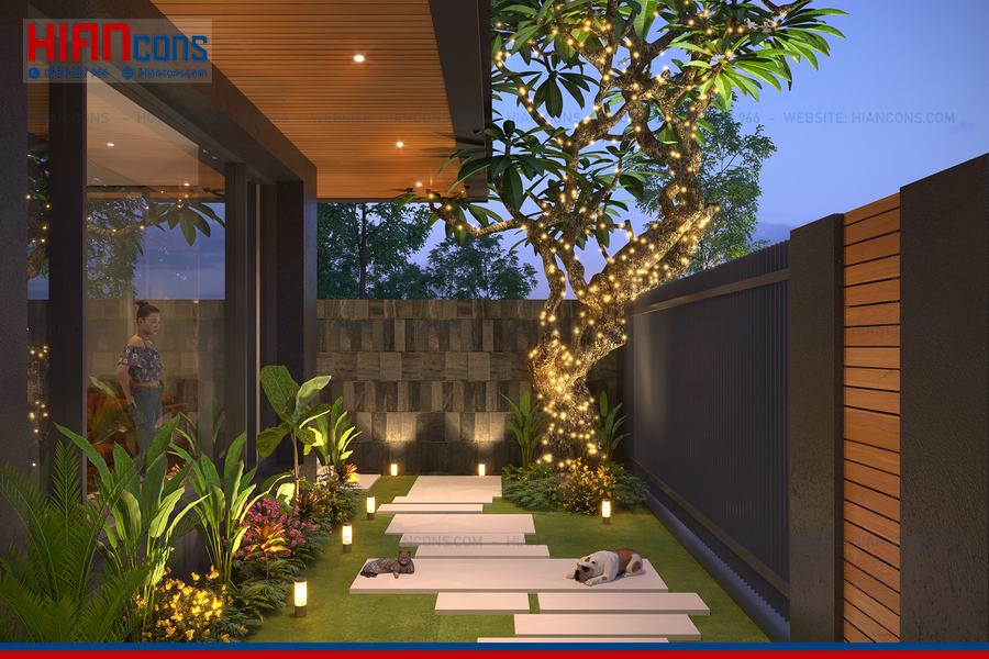 Thi Công Biệt Thự Hiện Đại Diện Tích 250M2