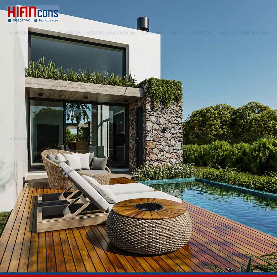 Thi Công Biệt Thự Hiện Đại Diện Tích 300M2