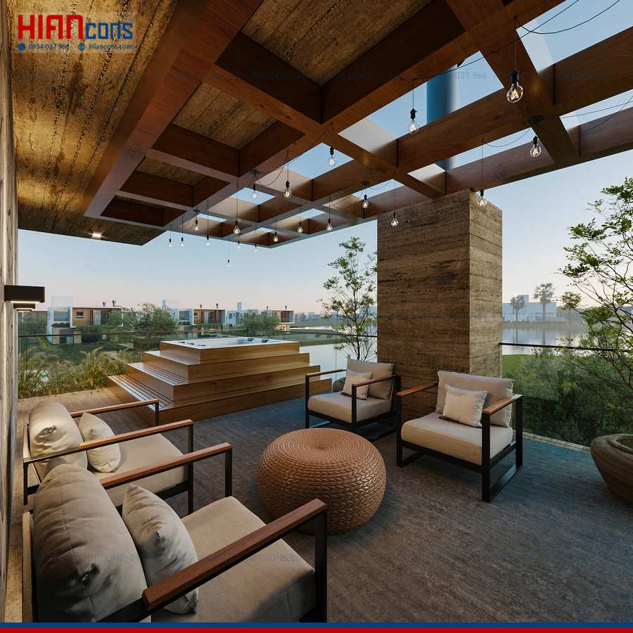 Thi Công Biệt Thự Hiện Đại Lô Đất Dài