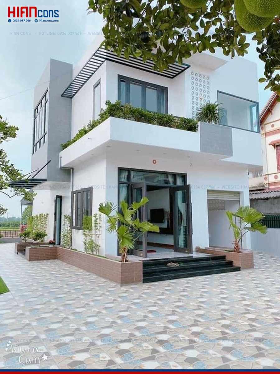 Thiết Kế Mặt Tiền Biệt Thự Hiện Đại
