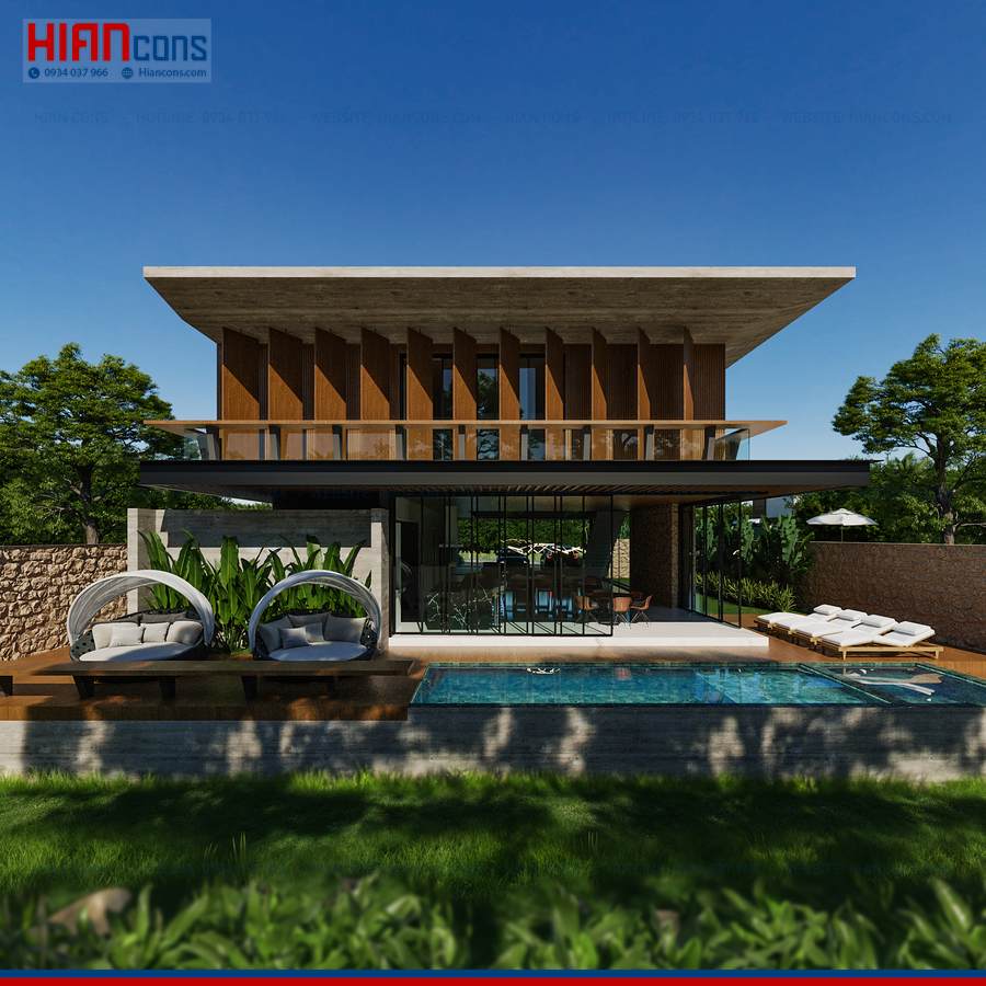 Báo Giá Xây Thô Biệt Thự Hiện Đại