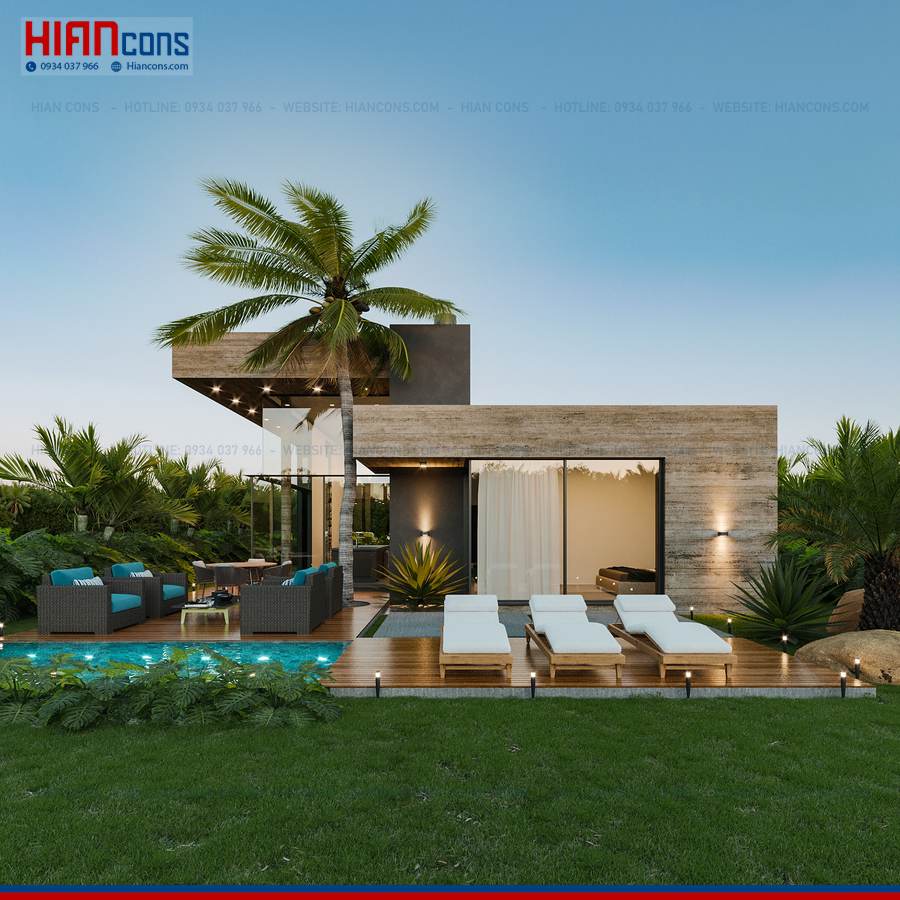 Phối Cảnh Biệt Thự Hiện Đại