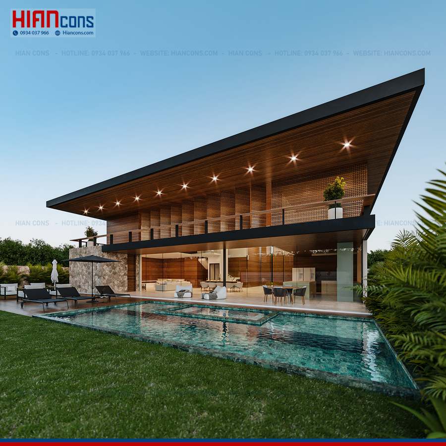 Phối Cảnh 3D Biệt Thự Hiện Đại