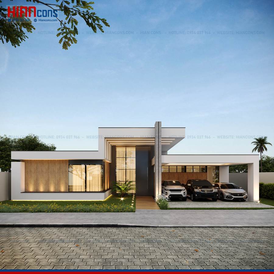 Mẫu Nhà Biệt Thự Hiện Đại