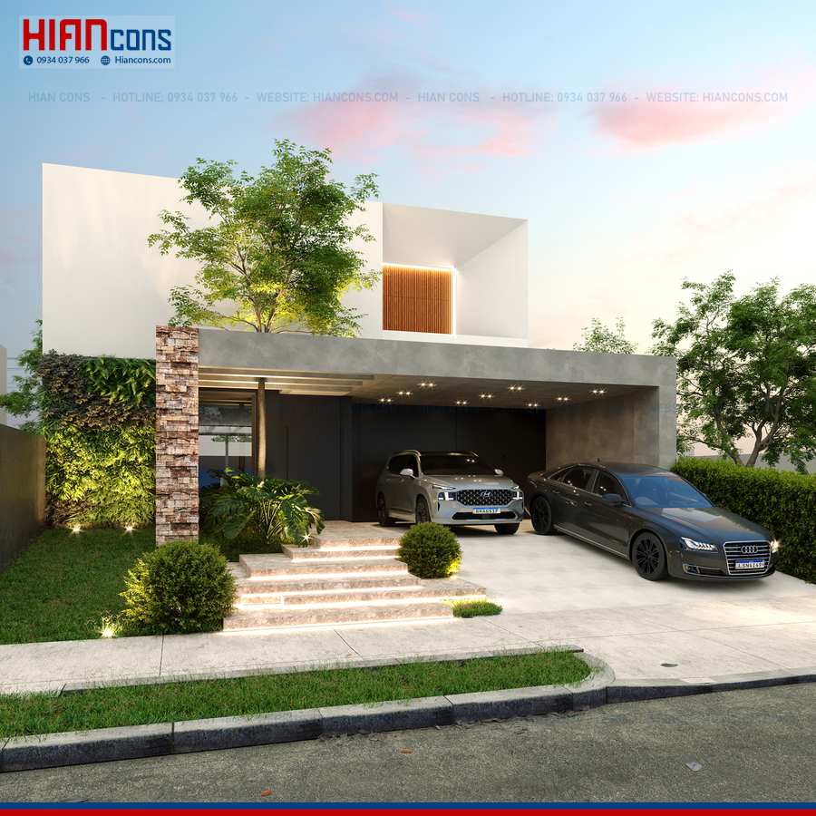 Báo Giá Biệt Thự Hiện Đại