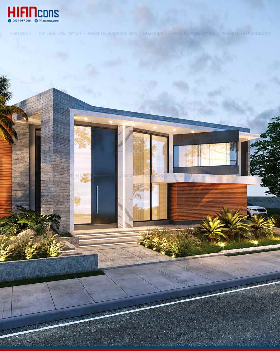 Mẫu Biệt Thự Hiện Đại Đẹp