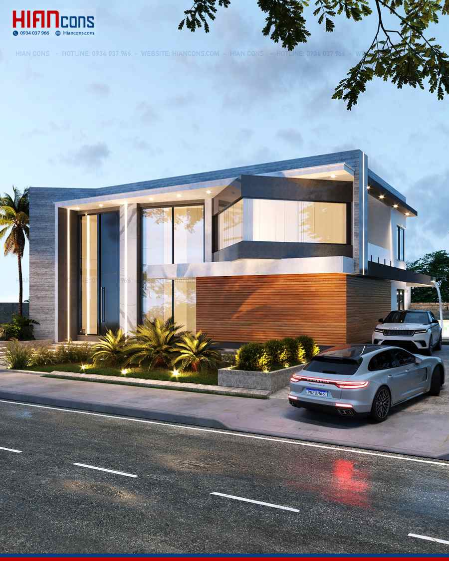Mẫu Biệt Thự Hiện Đại Đẹp