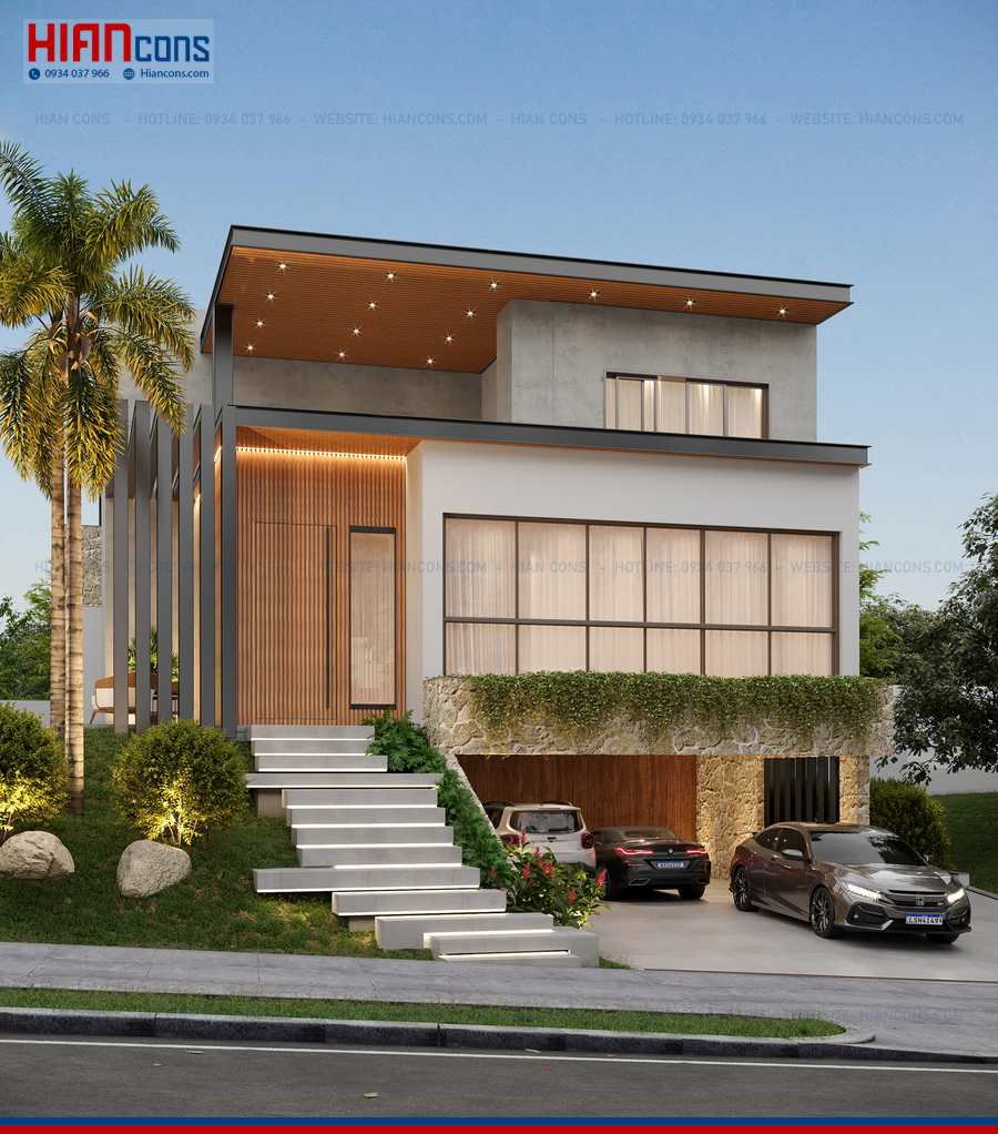 Thiết Kế Thi Công Biệt Thự Hiện Đại