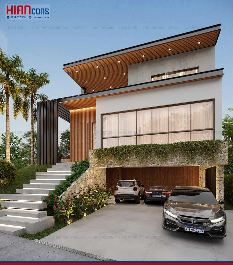 Thiết Kế Thi Công Biệt Thự Hiện Đại