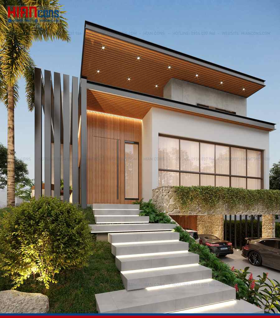 Thiết Kế Thi Công Biệt Thự Hiện Đại