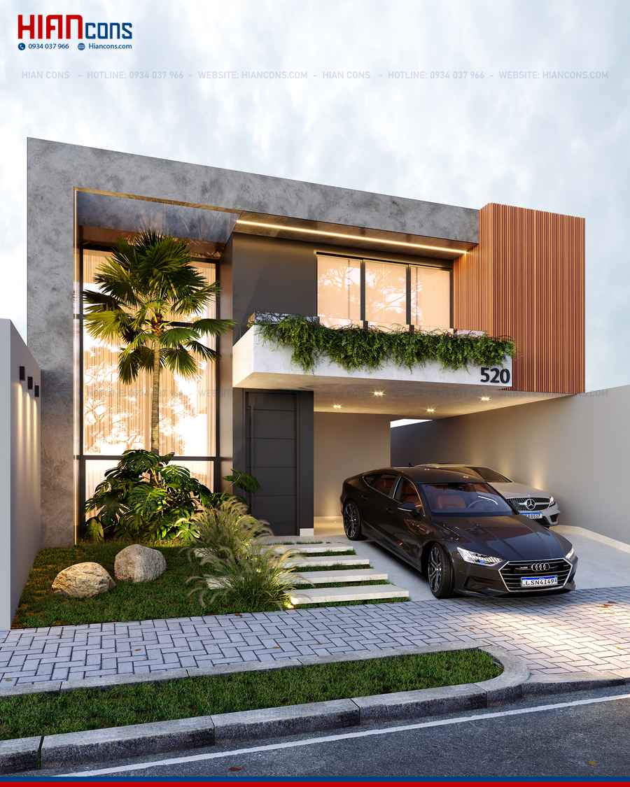 Biệt Thự Hiện Đại Sang Trọng