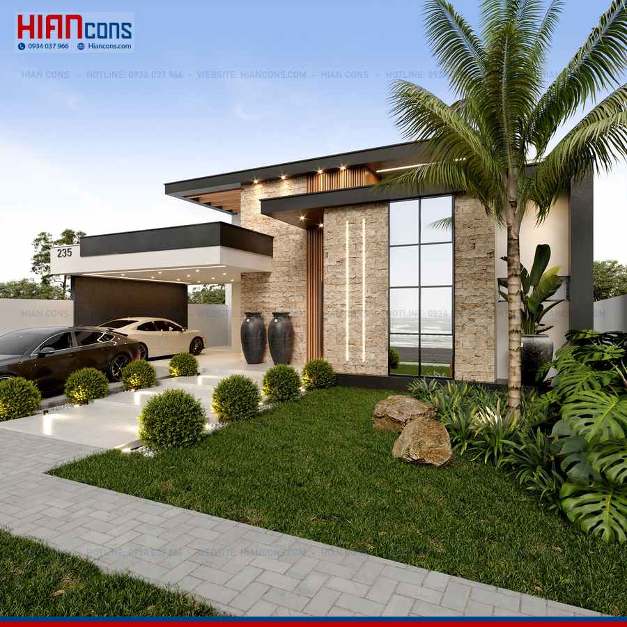 Biệt Thự Hiện Đại Ấn Tượng