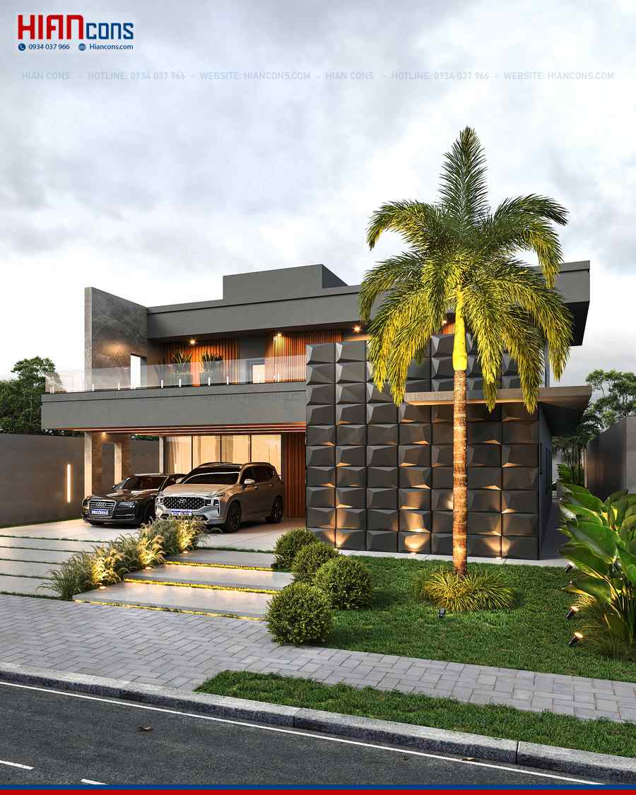 Biệt Thự Hiện Đại Thanh Lịch