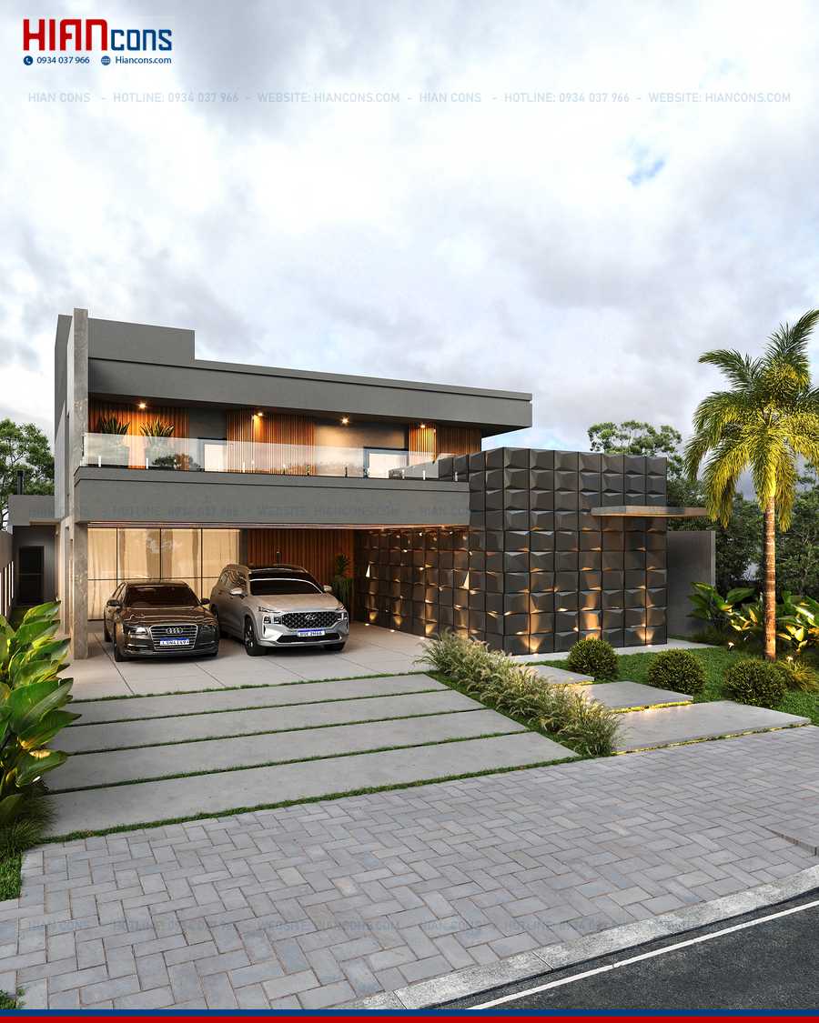 Biệt Thự Hiện Đại Thanh Lịch