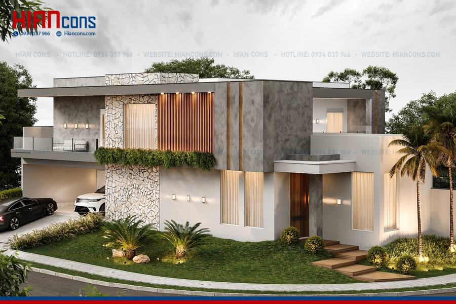 Biệt Thự Hiện Đại Mở Rộng