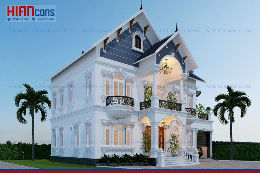 Mẫu Biệt Thự Mái Thái Đẹp