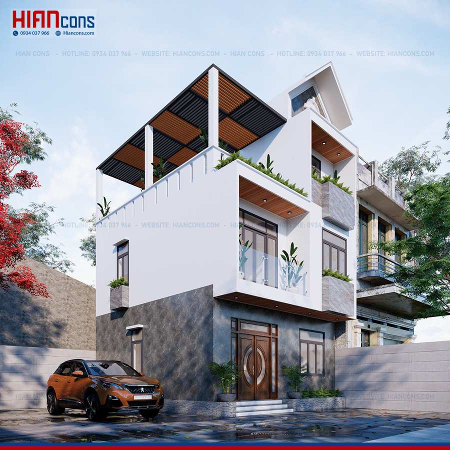 Xây Biệt Thự Mái Thái