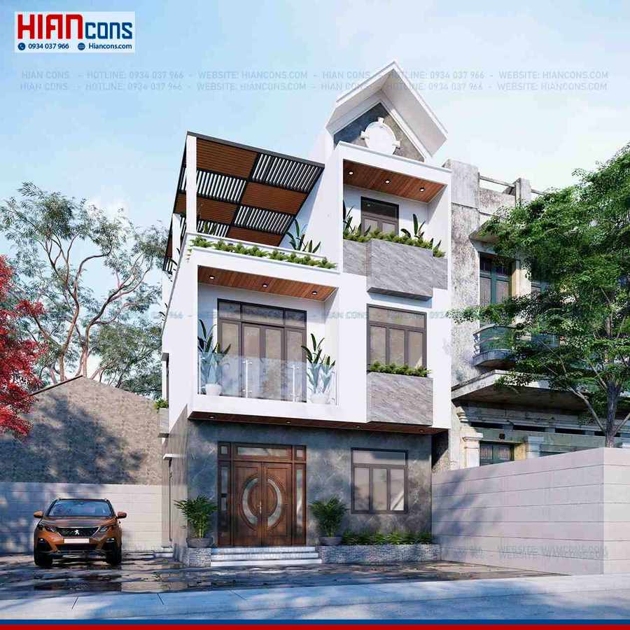 Xây Biệt Thự Mái Thái
