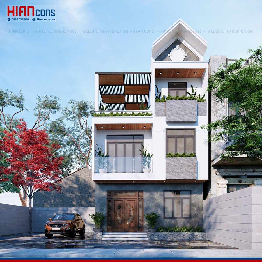 Xây Biệt Thự Mái Thái