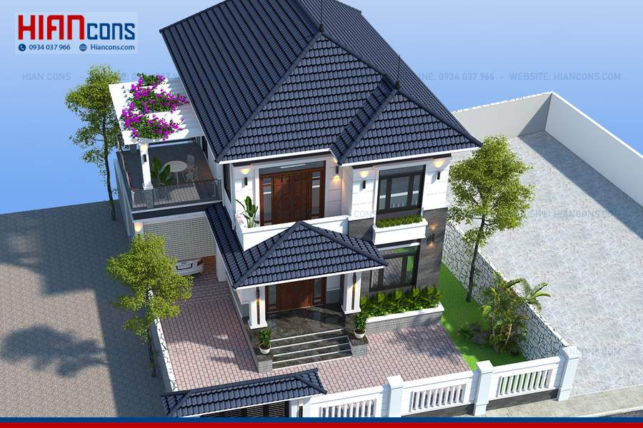 Chi Phí Xây Biệt Thự Mái Thái