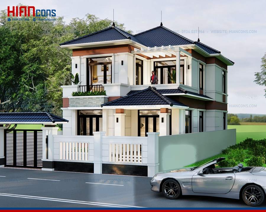 Giá Xây Biệt Thự Mái Thái