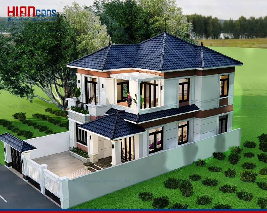 Giá Xây Biệt Thự Mái Thái
