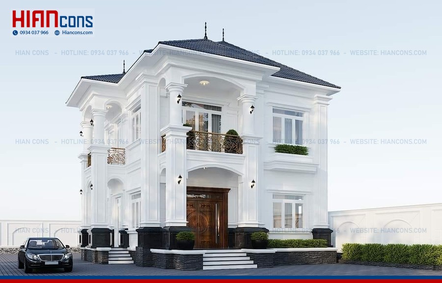 Giá Thiết Kế Biệt Thự Mái Thái