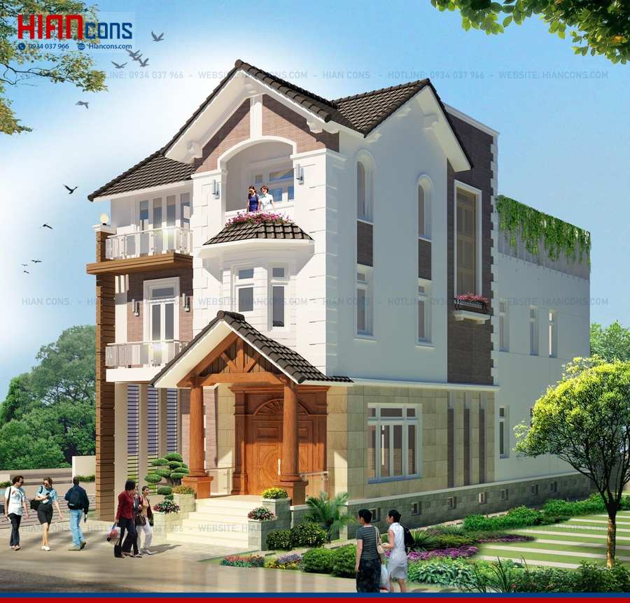 Đơn Vị Thi Công Biệt Thự Mái Thái