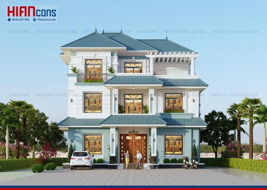 Làm Biệt Thự Mái Thái Trọn Gói