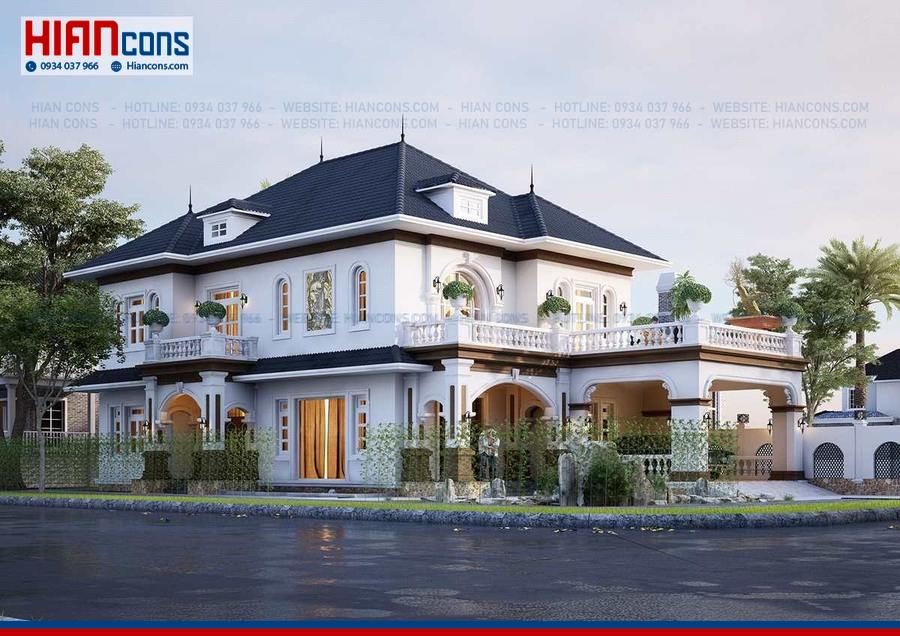 Biệt Thự Mái Thái Đẹp