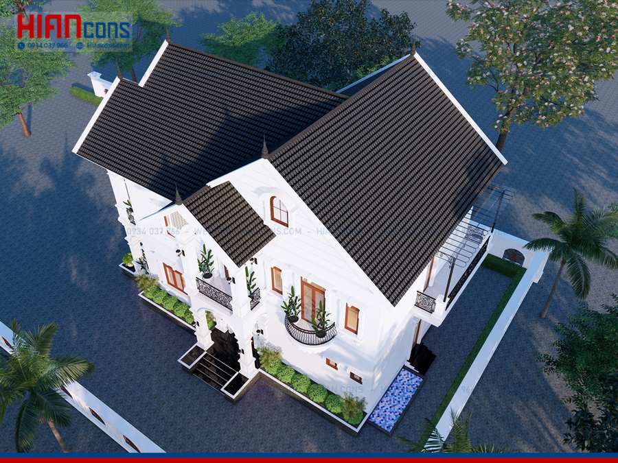 Biệt Thự Mái Thái Đẹp