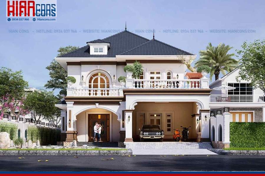 Biệt Thự Mái Thái Đẹp