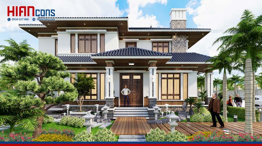 Biệt Thự Mái Thái Nhà Vườn