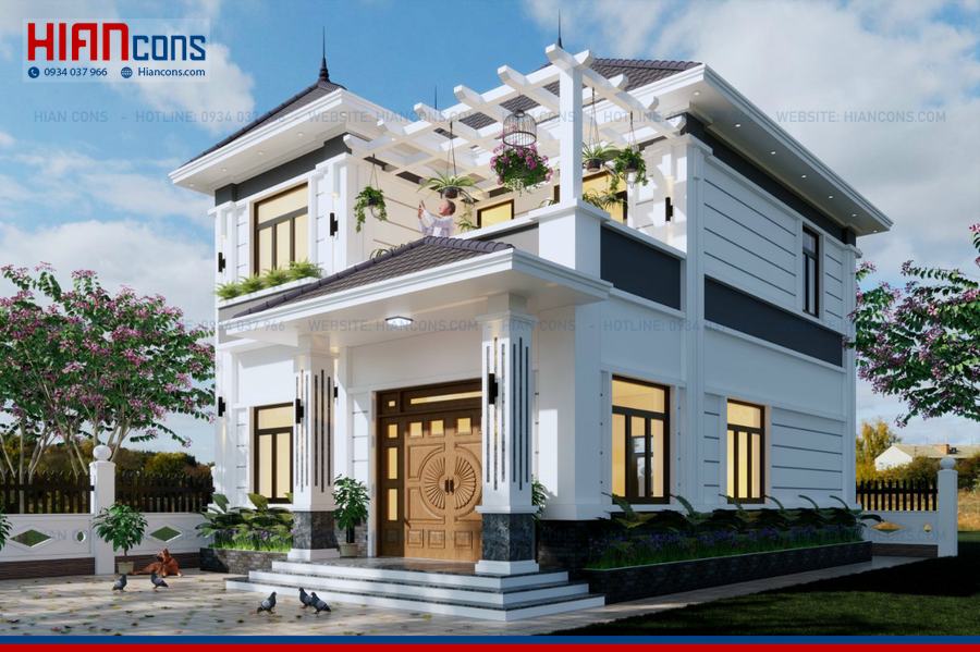 Biệt Thự Mái Thái 1 Tầng
