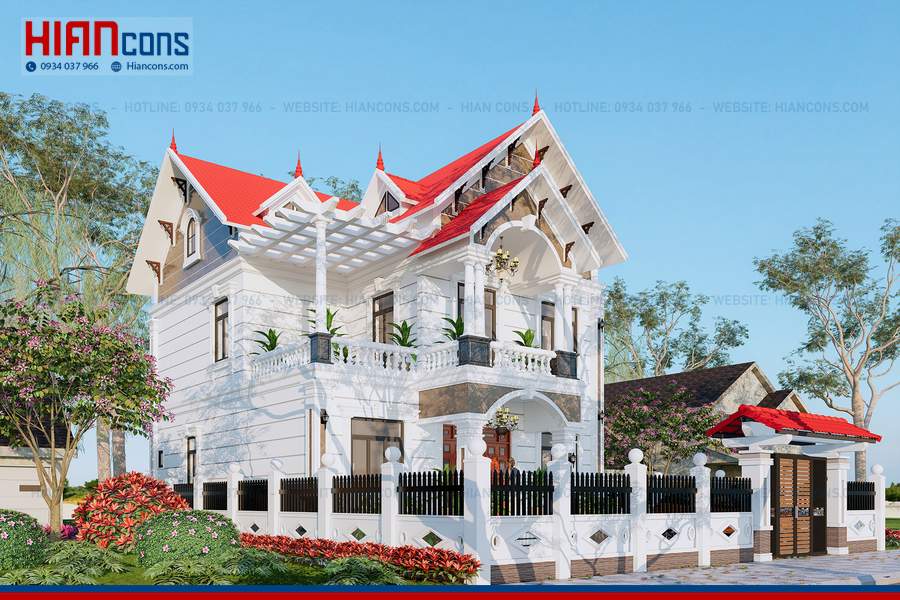 Biệt Thự Mái Thái 1 Tầng