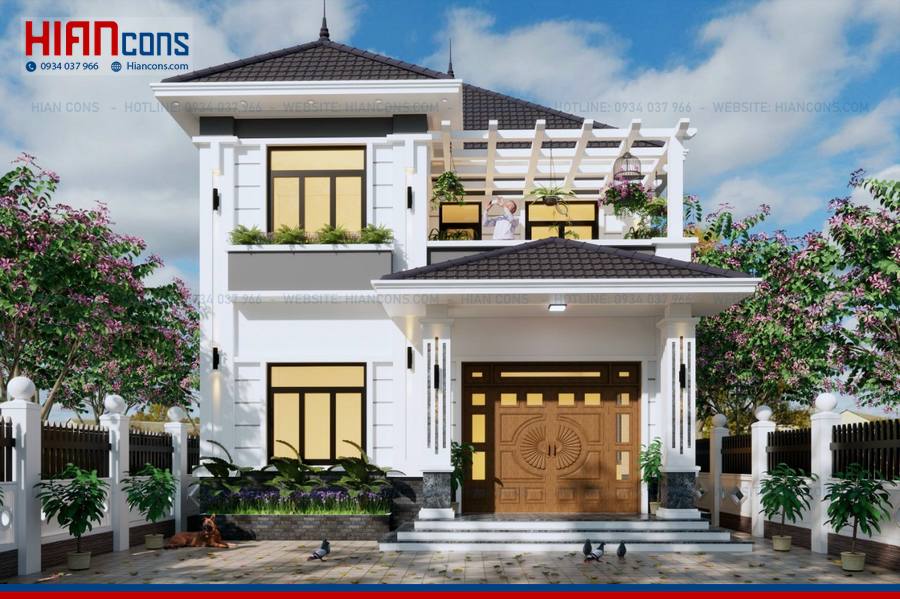 Biệt Thự Mái Thái 1 Tầng