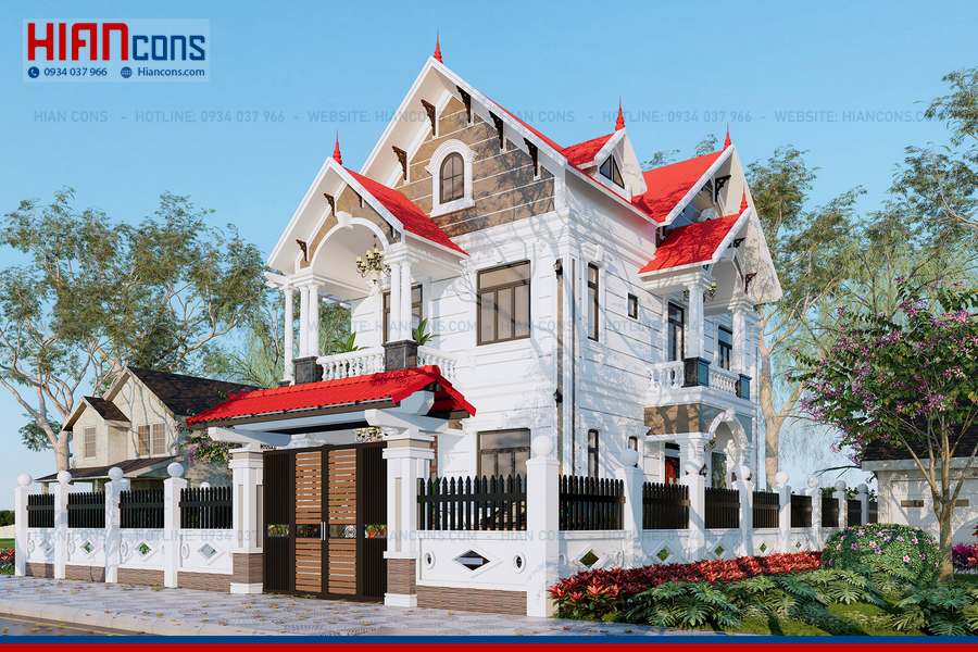 Biệt Thự Mái Thái 1 Tầng