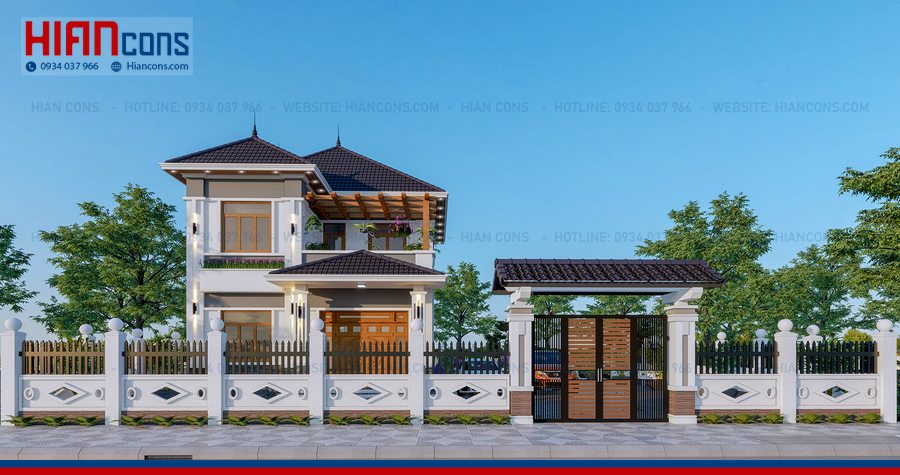 Biệt Thự Mái Thái 2 Tầng