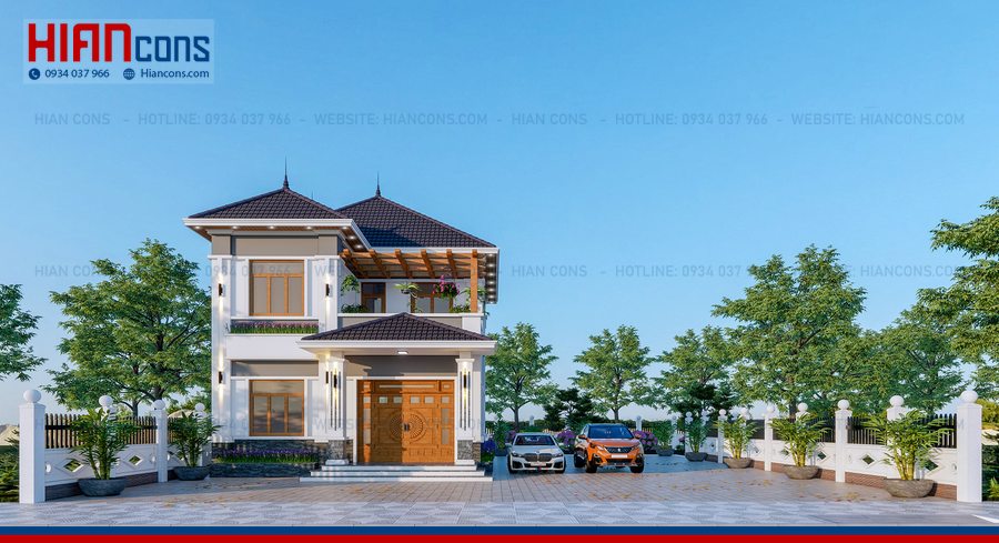 Biệt Thự Mái Thái 2 Tầng