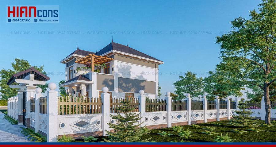 Biệt Thự Mái Thái 2 Tầng