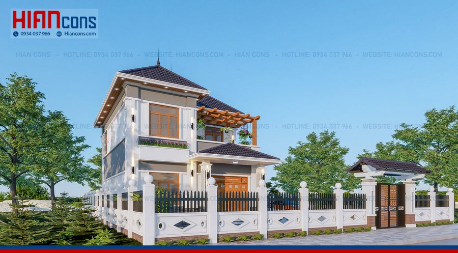 Biệt Thự Mái Thái 2 Tầng