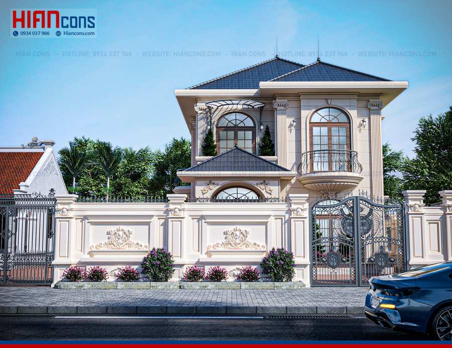 Thiết Kế Biệt Thự Mái Thái 1 Tầng