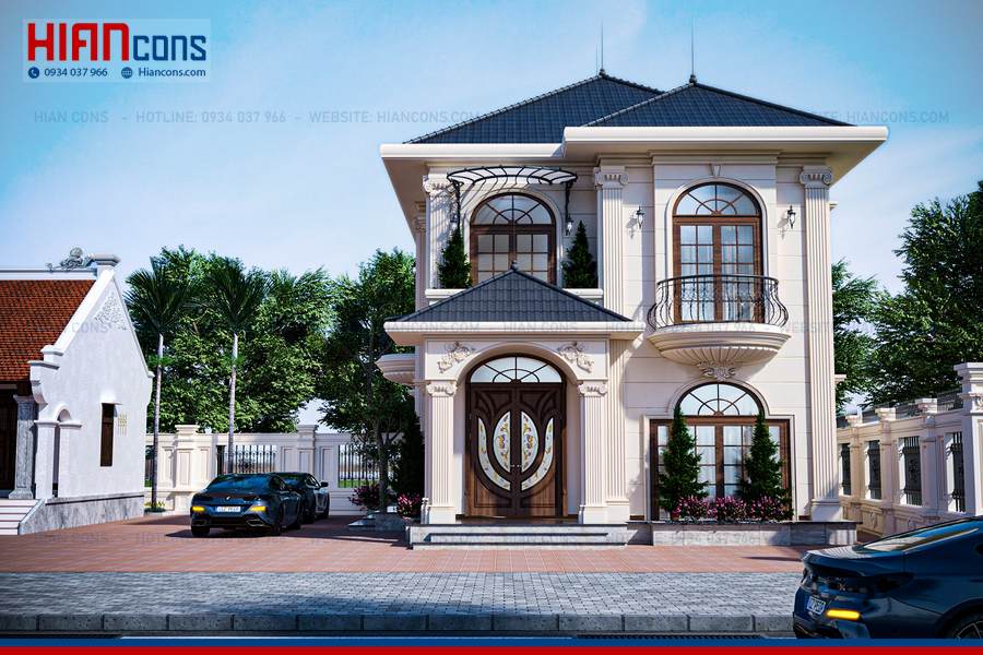 Thiết Kế Biệt Thự Mái Thái 1 Tầng
